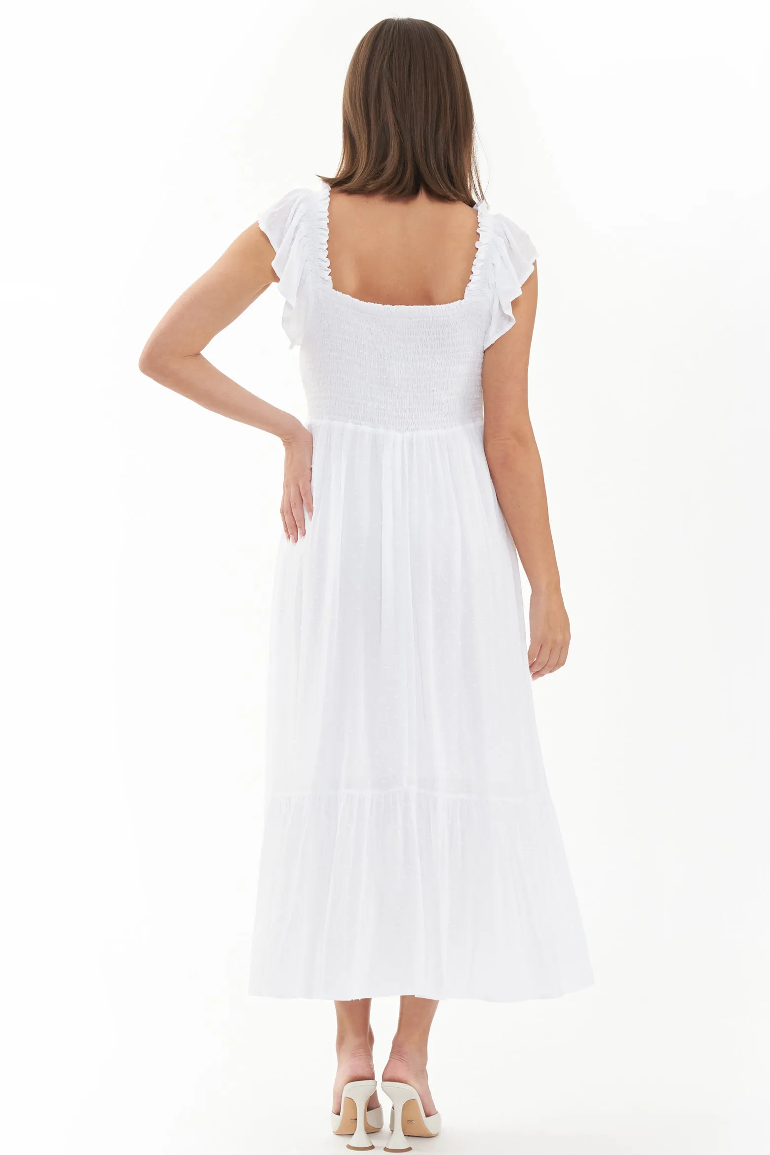 Hail Spot Maternity Nursing Maxi