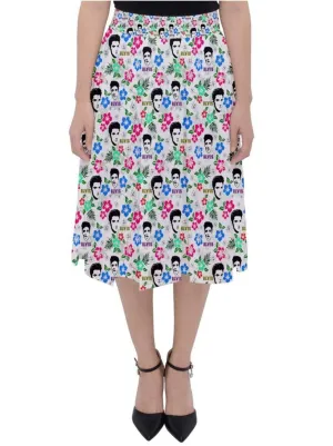 Hawaii Elvis Classic Midi Skirt