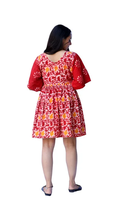 Ila Lotus Red Tunic