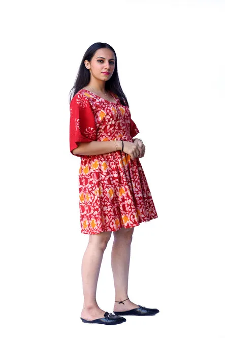 Ila Lotus Red Tunic