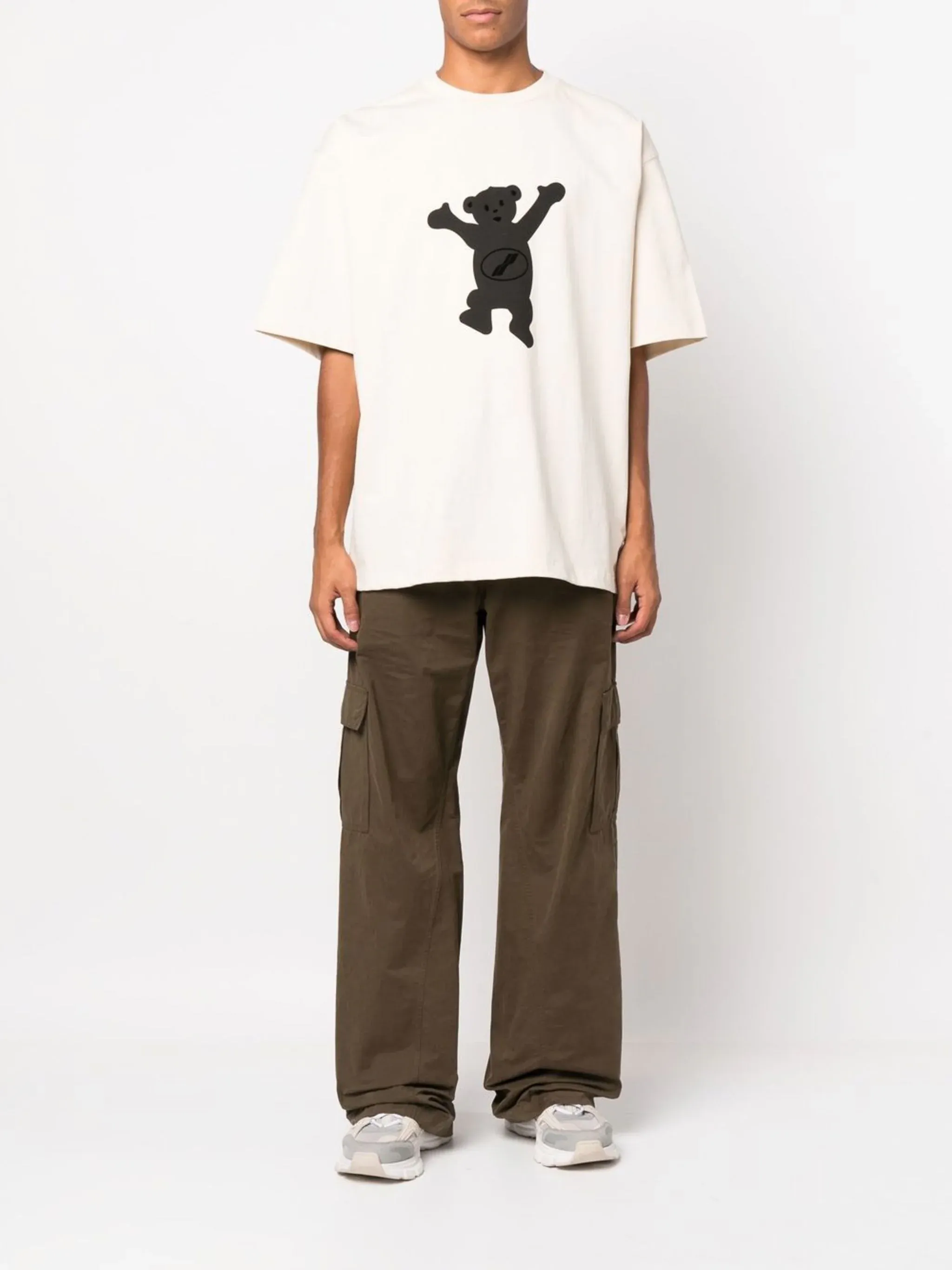 Ivory Logo Teddy T-Shirt