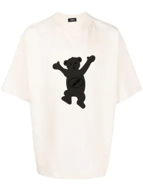 Ivory Logo Teddy T-Shirt