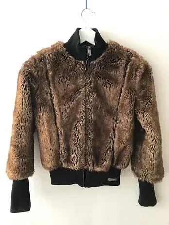 JOHN GALLIANO FUR BOMBER JACKET