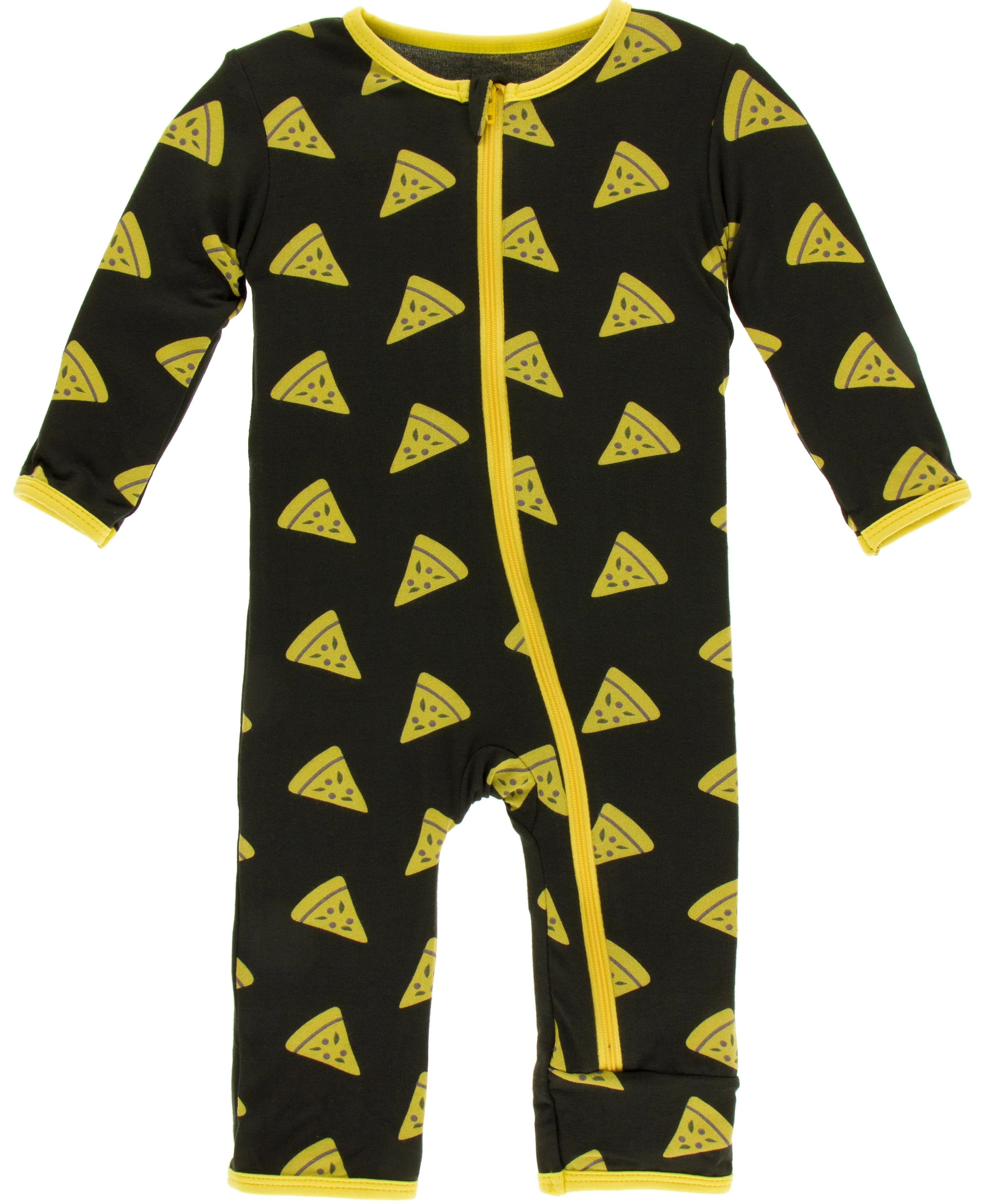 KicKee Pants Zebra Pizza Coverall with Zipper