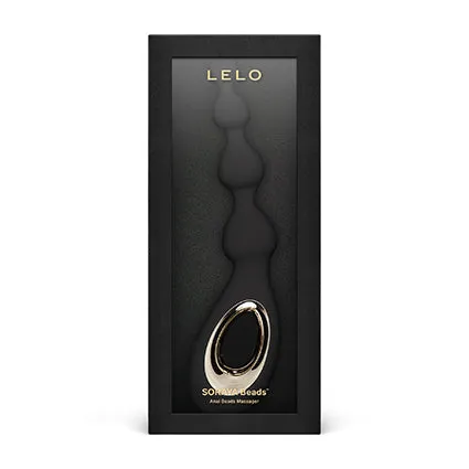 Lelo Soraya Beads Luxury Anal Massager Black