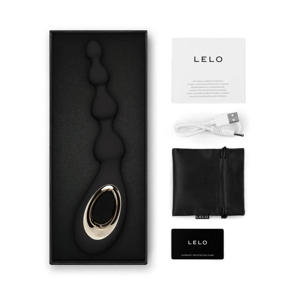 Lelo Soraya Beads Luxury Anal Massager Black