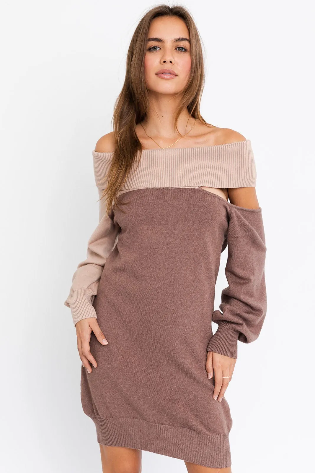 Let's Talk About It Sweater Dress