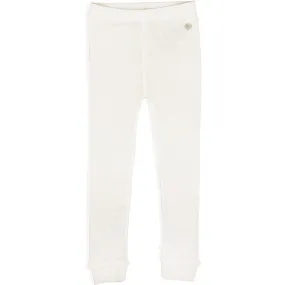 Lillelam White Wool Leggings