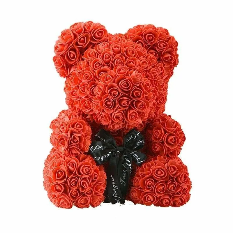 Luxury Rose Teddy Bear