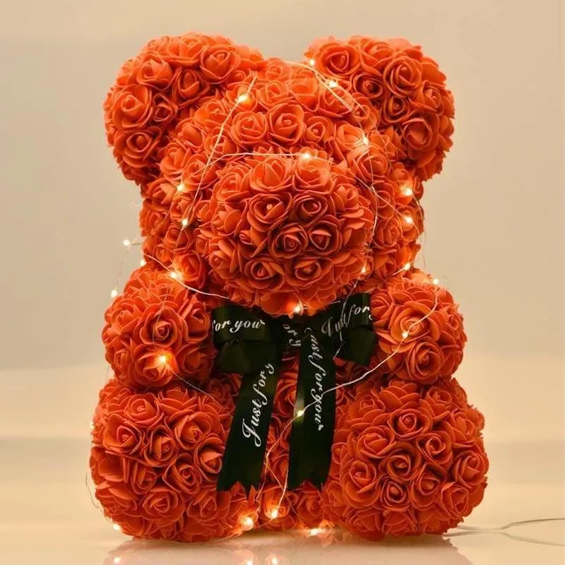 Luxury Rose Teddy Bear