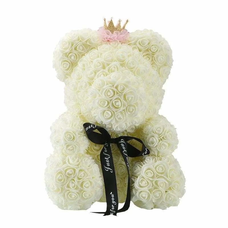 Luxury Rose Teddy Bear