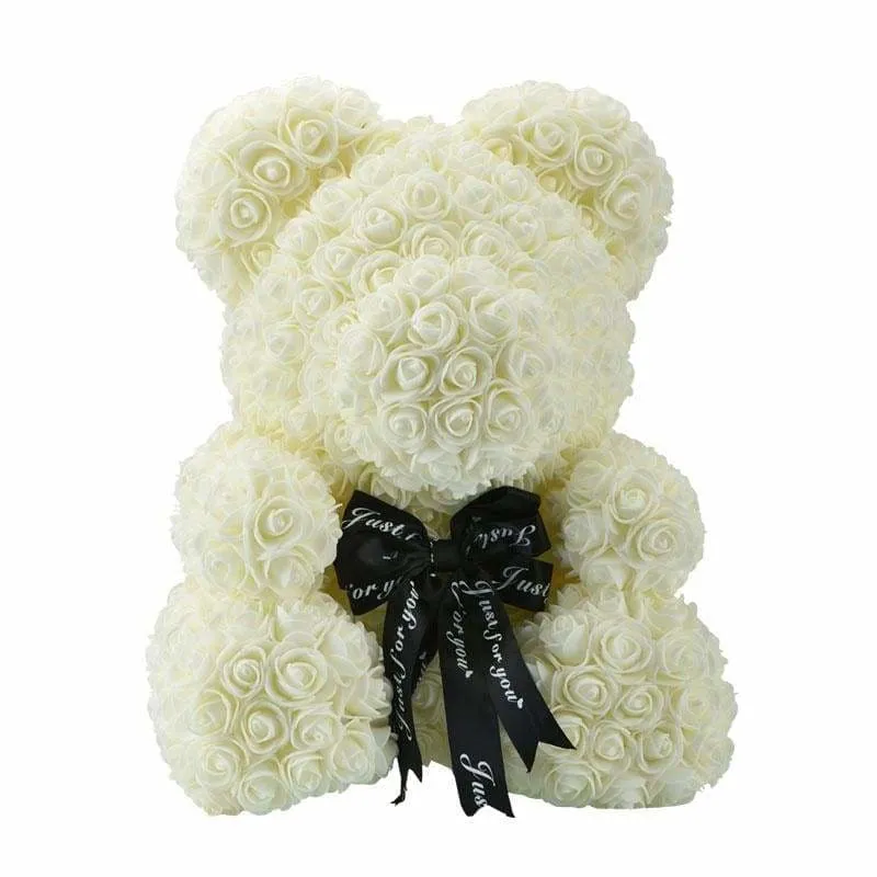 Luxury Rose Teddy Bear