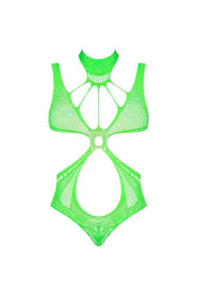 Magic Silk Seamless Teddy Lime One Size