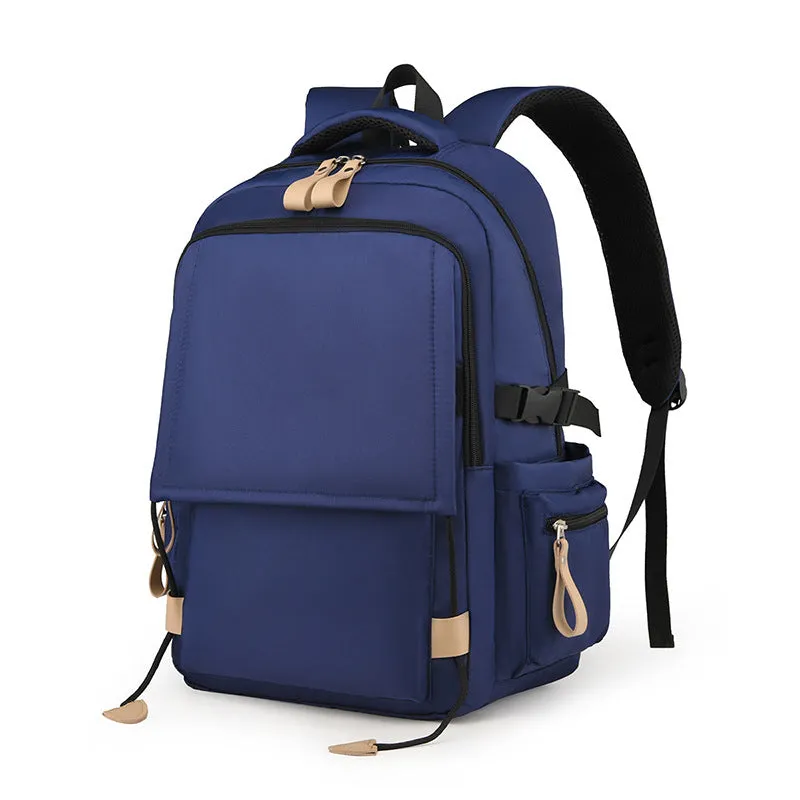 Men's New Urban Notebook Bag Middle School Student Schoolbag High School Student College Students' Backpack Leisure Travel Backpack