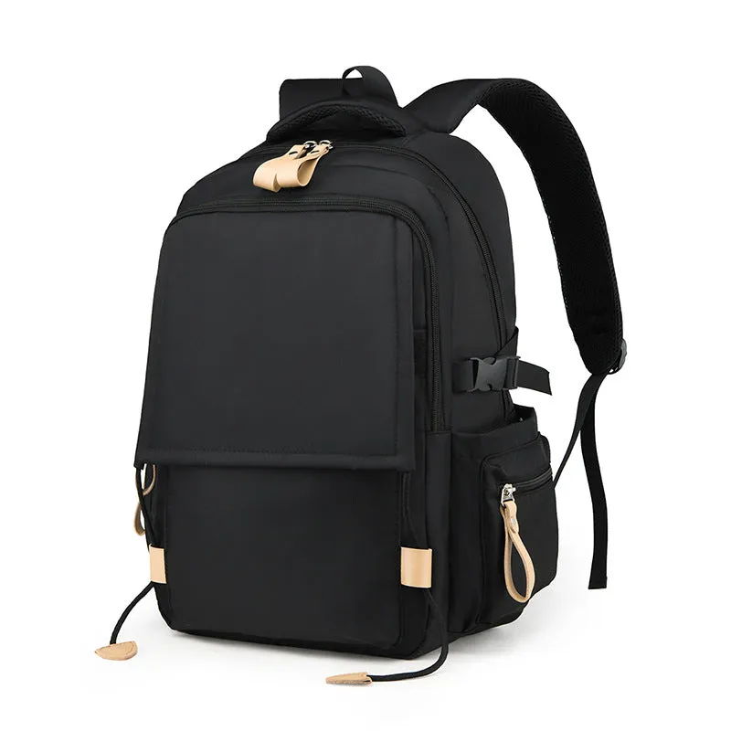 Men's New Urban Notebook Bag Middle School Student Schoolbag High School Student College Students' Backpack Leisure Travel Backpack