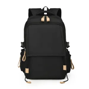 Men's New Urban Notebook Bag Middle School Student Schoolbag High School Student College Students' Backpack Leisure Travel Backpack