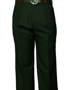 Men's Regular Fit Pants 100% Fine Wood Pleasted | Hunter | PA-200A