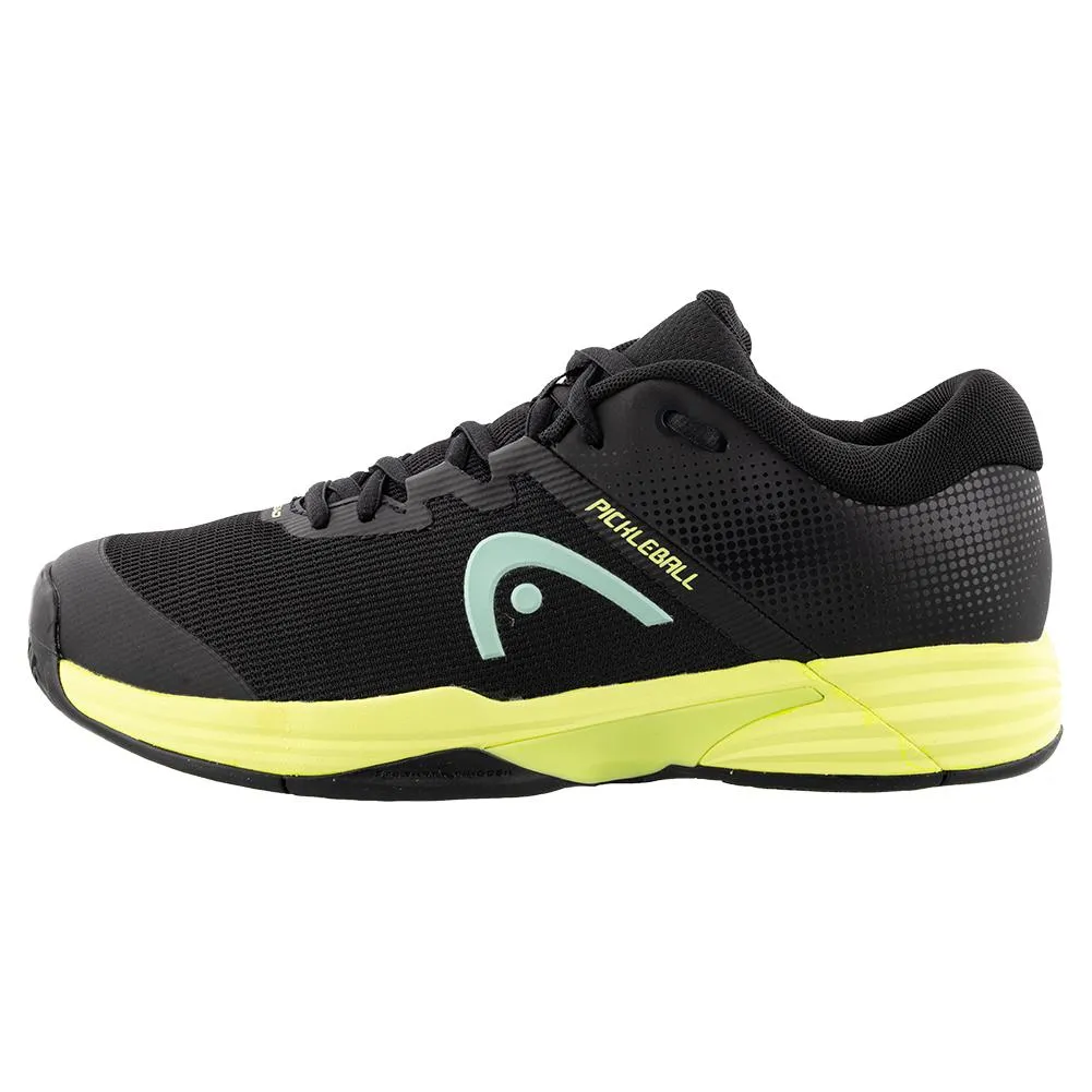 Men's Revolt Evo 2.0 Pickleball Shoes Black and Light Green