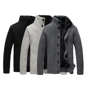 Men's Winter Warm Sweater Coat