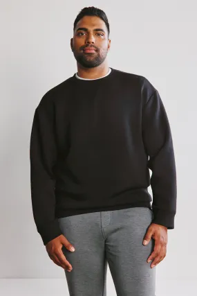 Men's Zoom Crewneck Sweater  - Black