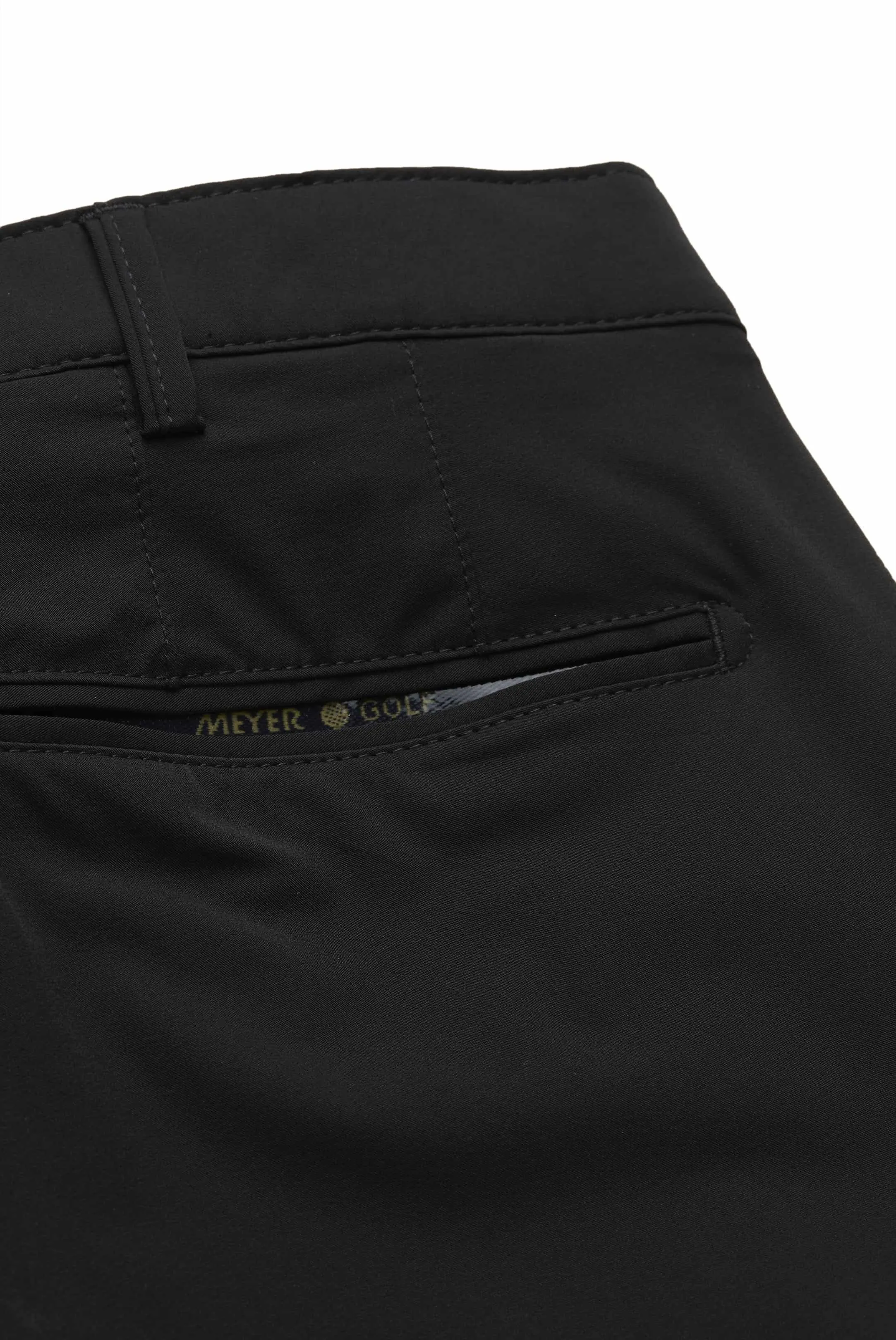 MEYER Golf Shorts - St. Andrews 8070 High Performance Cotton - Black