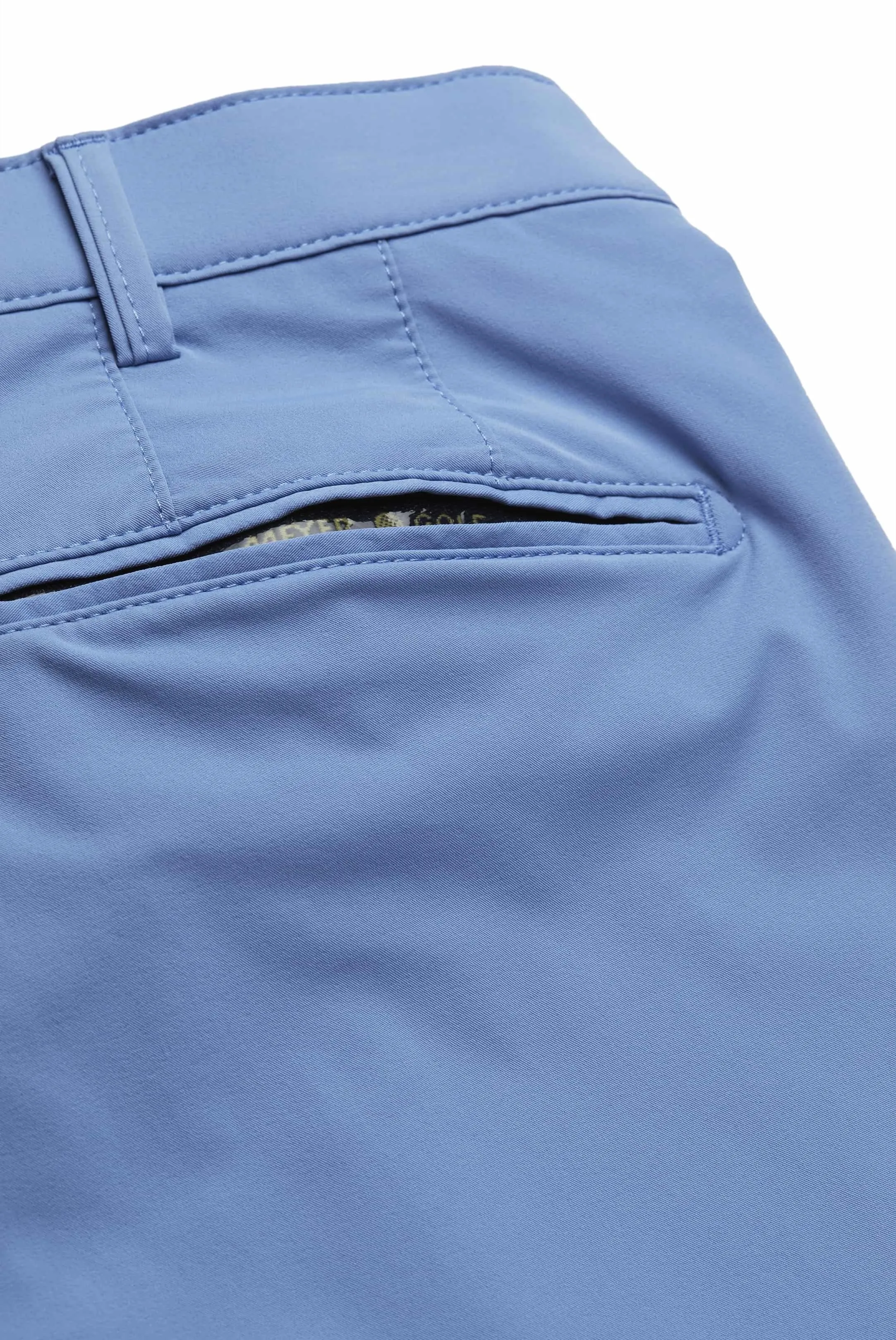 MEYER Golf Shorts - St. Andrews 8070 High Performance Cotton - Light Blue