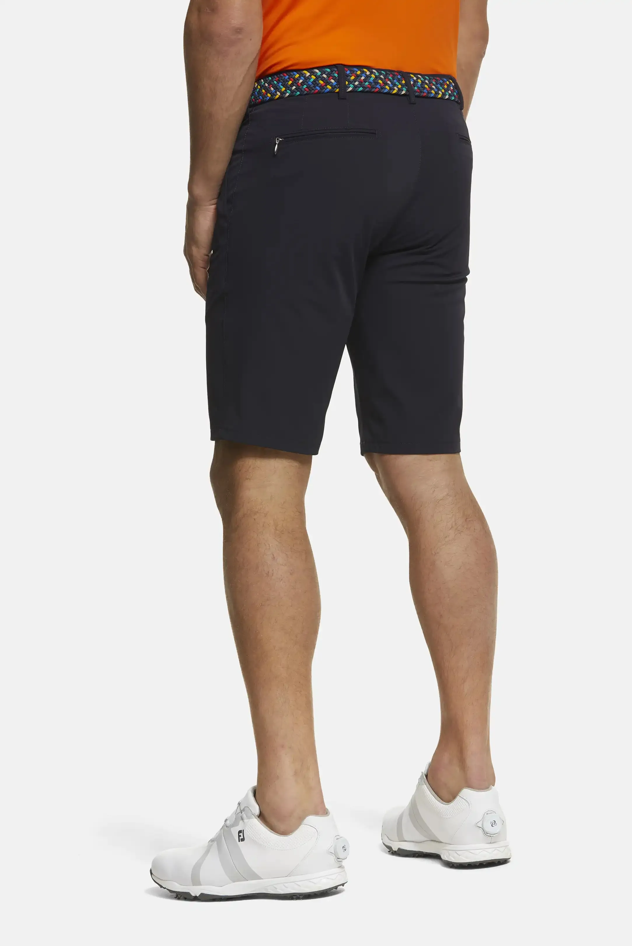 MEYER Golf Shorts - St. Andrews 8070 High Performance Cotton - Navy