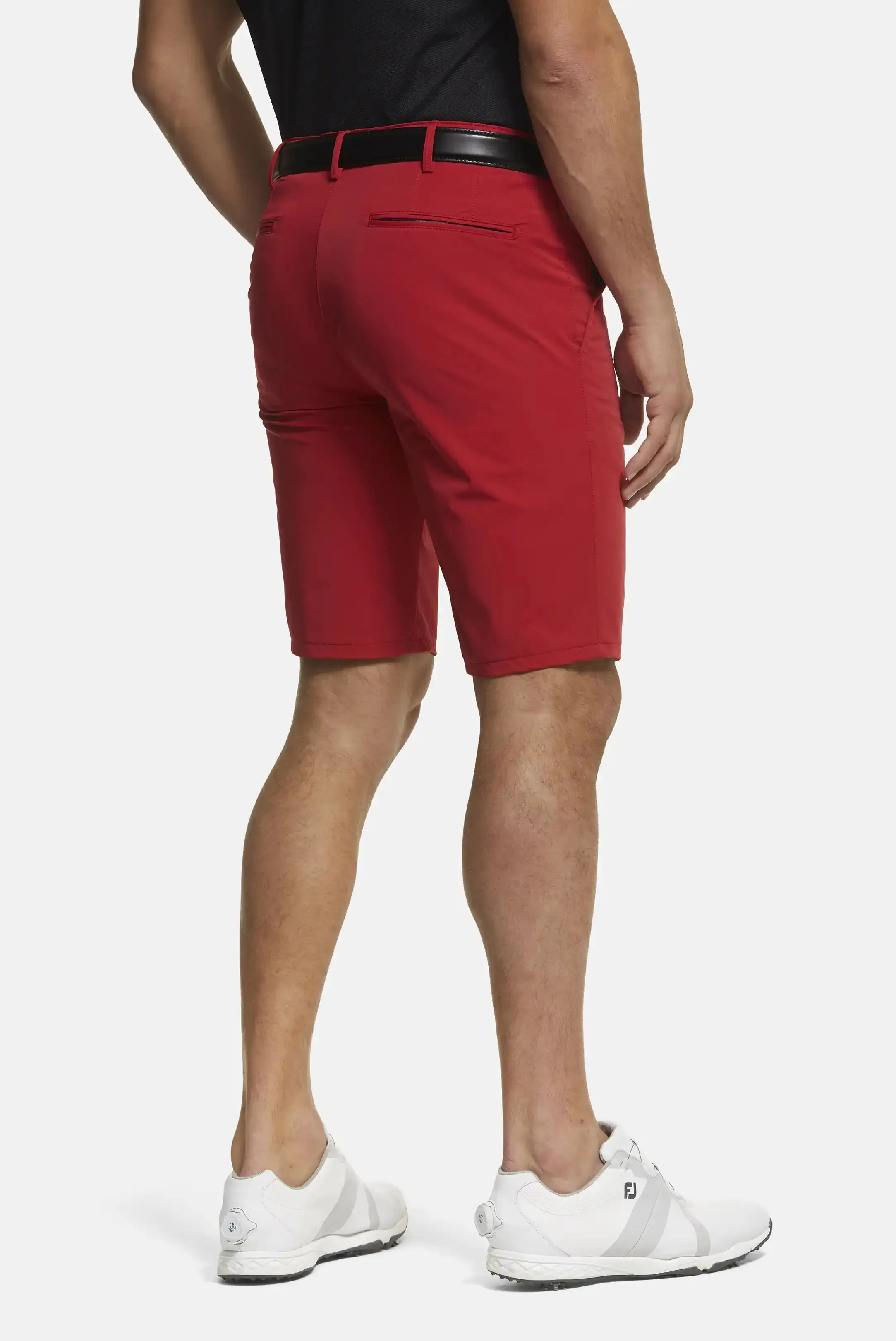 MEYER Golf Shorts - St. Andrews 8070 High Performance Cotton - Red