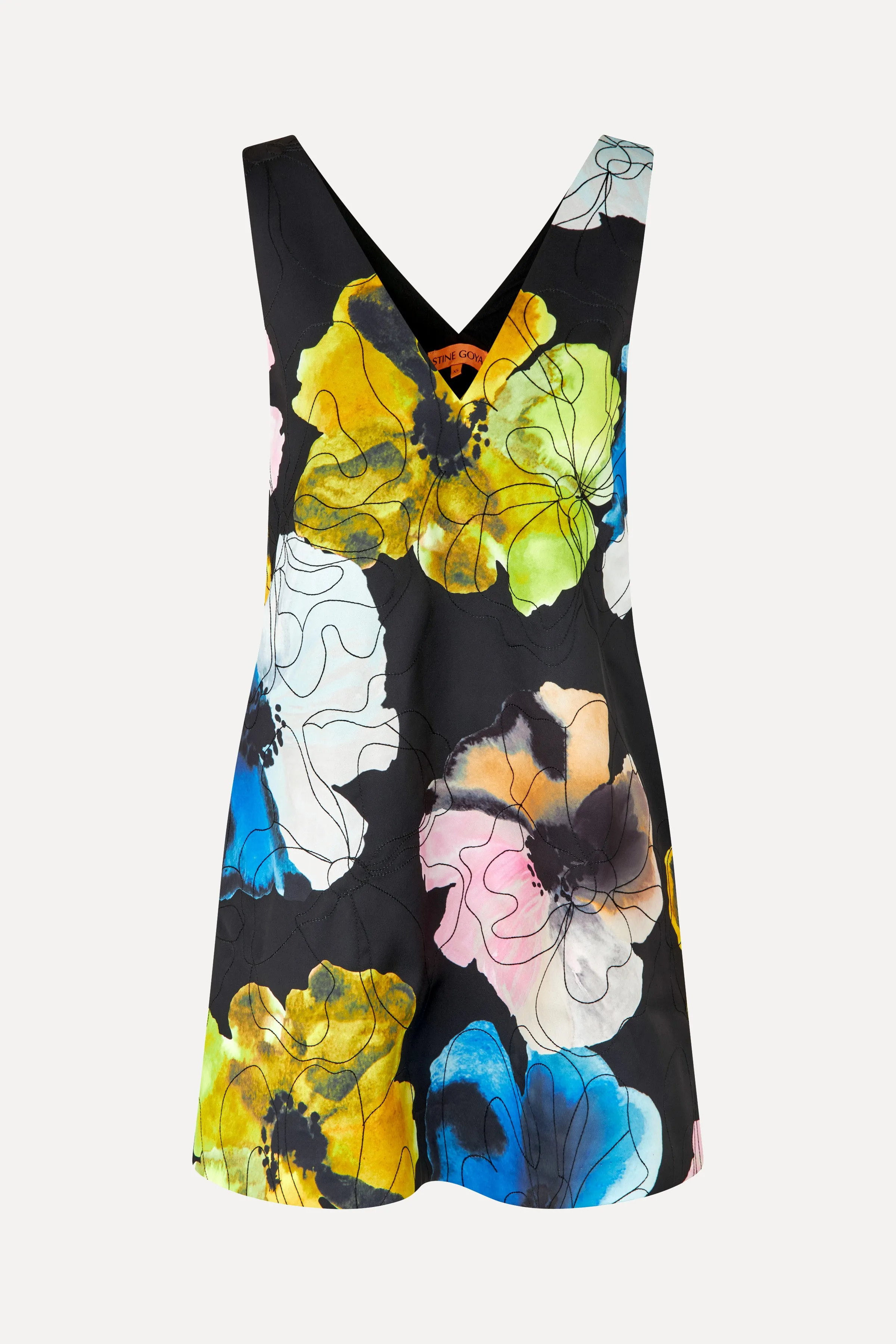 Mini Dress - Watercolor Bloom