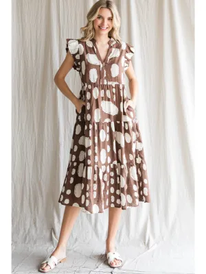 Mocha Midi Dress