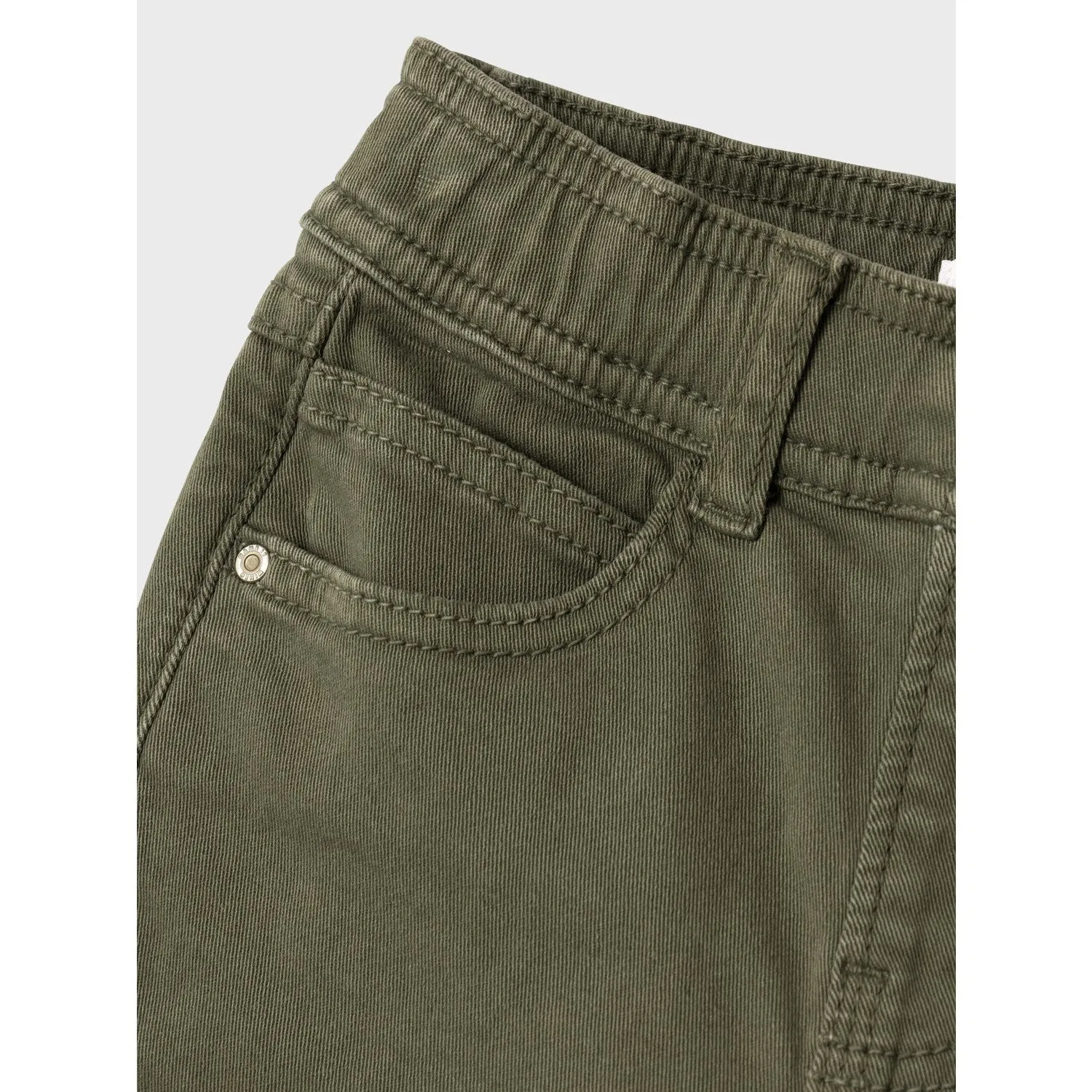 Name It Deep Lichen Green Silas Tapered Pants