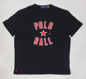 Nwt Polo Ralph Lauren Black Polo Ball Classic Fit Tee