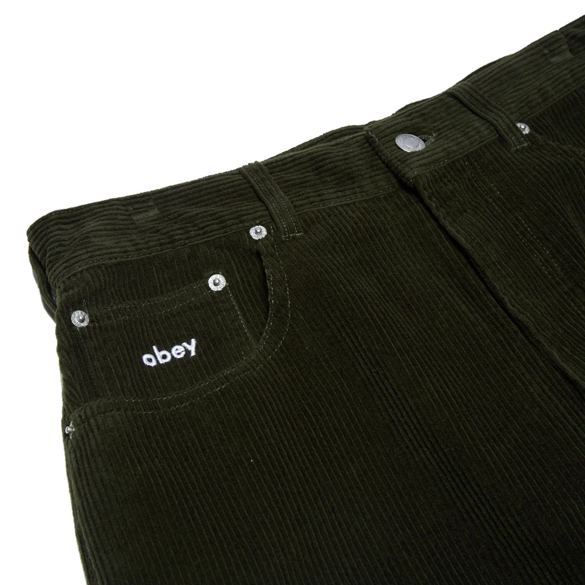 Obey Bigwig Baggy Corduroy Pants - Rosin