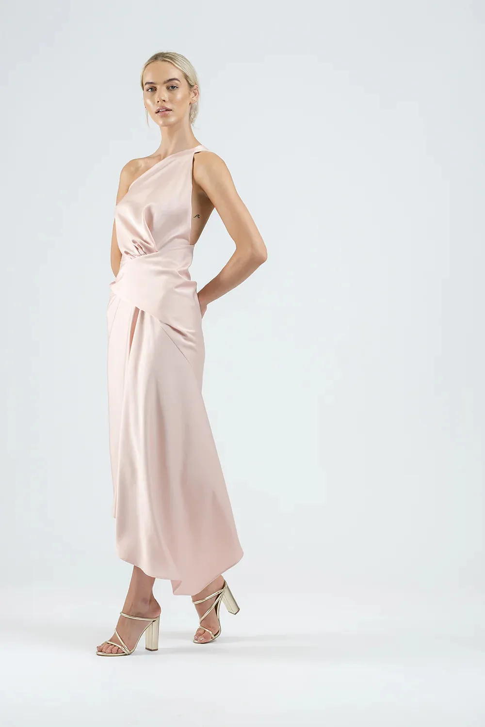 One Fell Swoop Temptation Dress, Sleek Blush