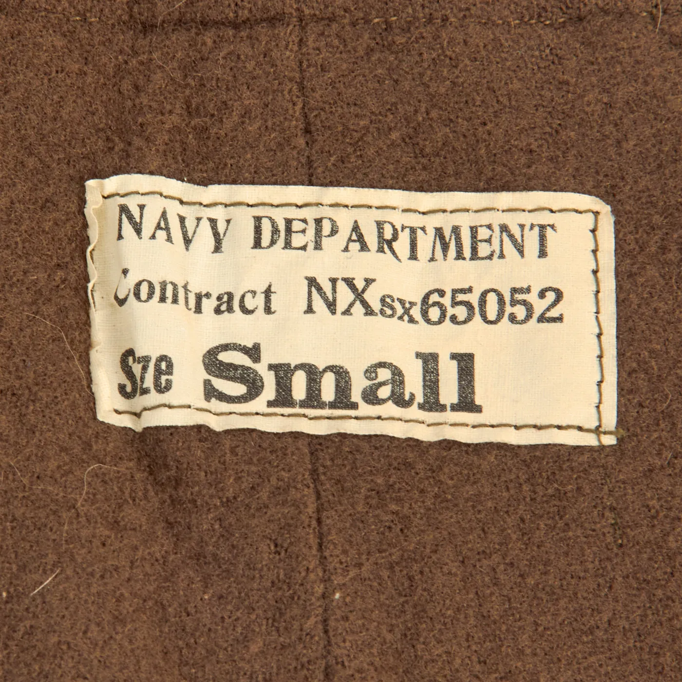 Original U.S. WWII Navy N1 Deck Jacket, Trousers and Cap