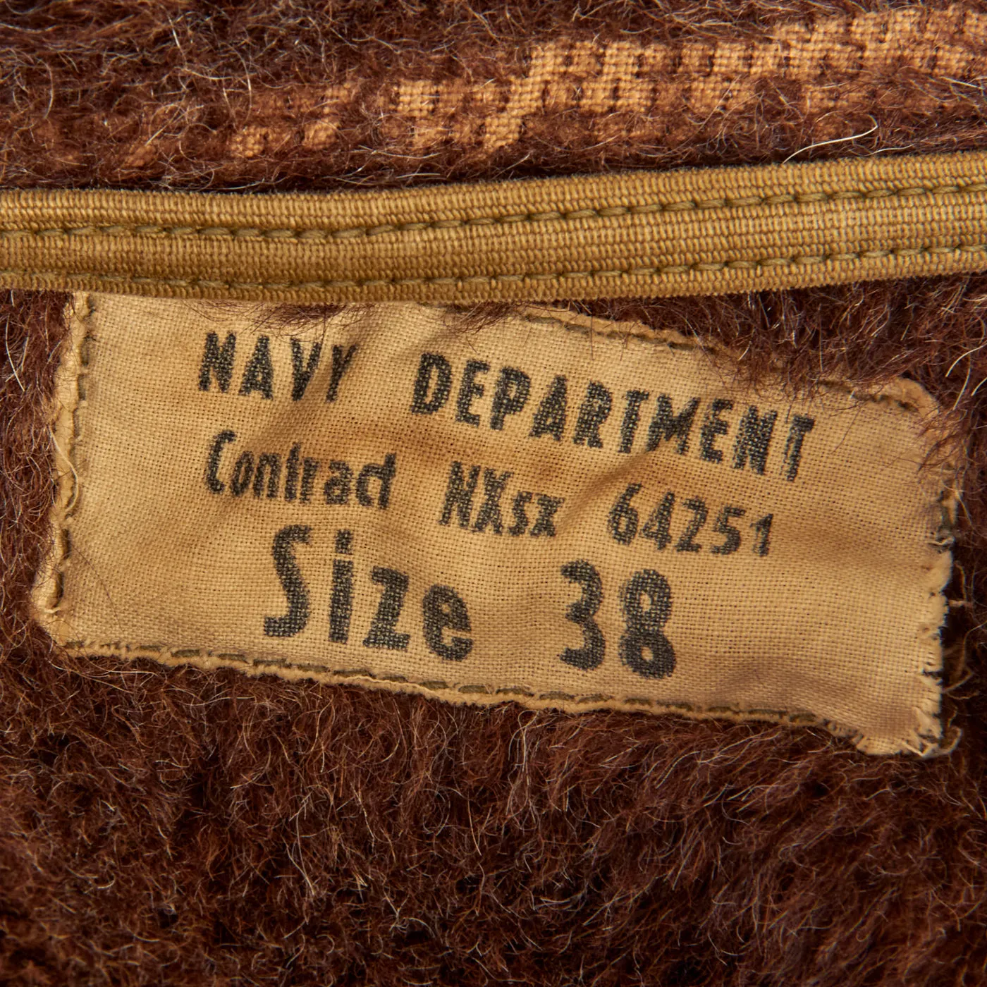 Original U.S. WWII Navy N1 Deck Jacket, Trousers and Cap