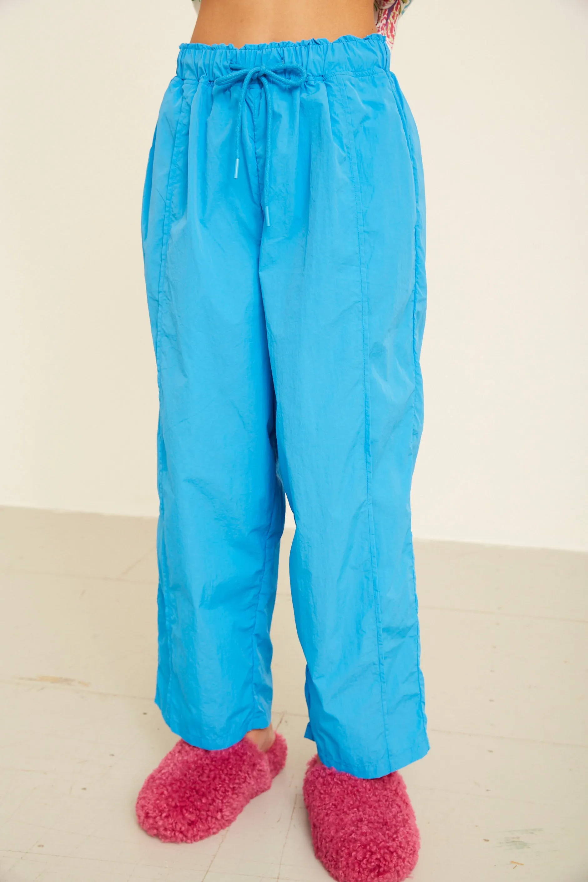 Polly Parachute Pants - Blue