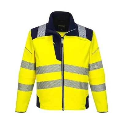 Portwest PW3 Vision Hi Vis Softshell Jacket - T402