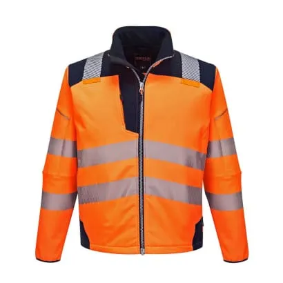 Portwest PW3 Vision Hi Vis Softshell Jacket - T402