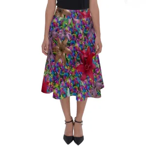 Psyrose 2 Perfect Length Midi Skirt