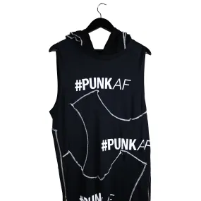 Punks - Genderless, Upcycled Zipper tunic