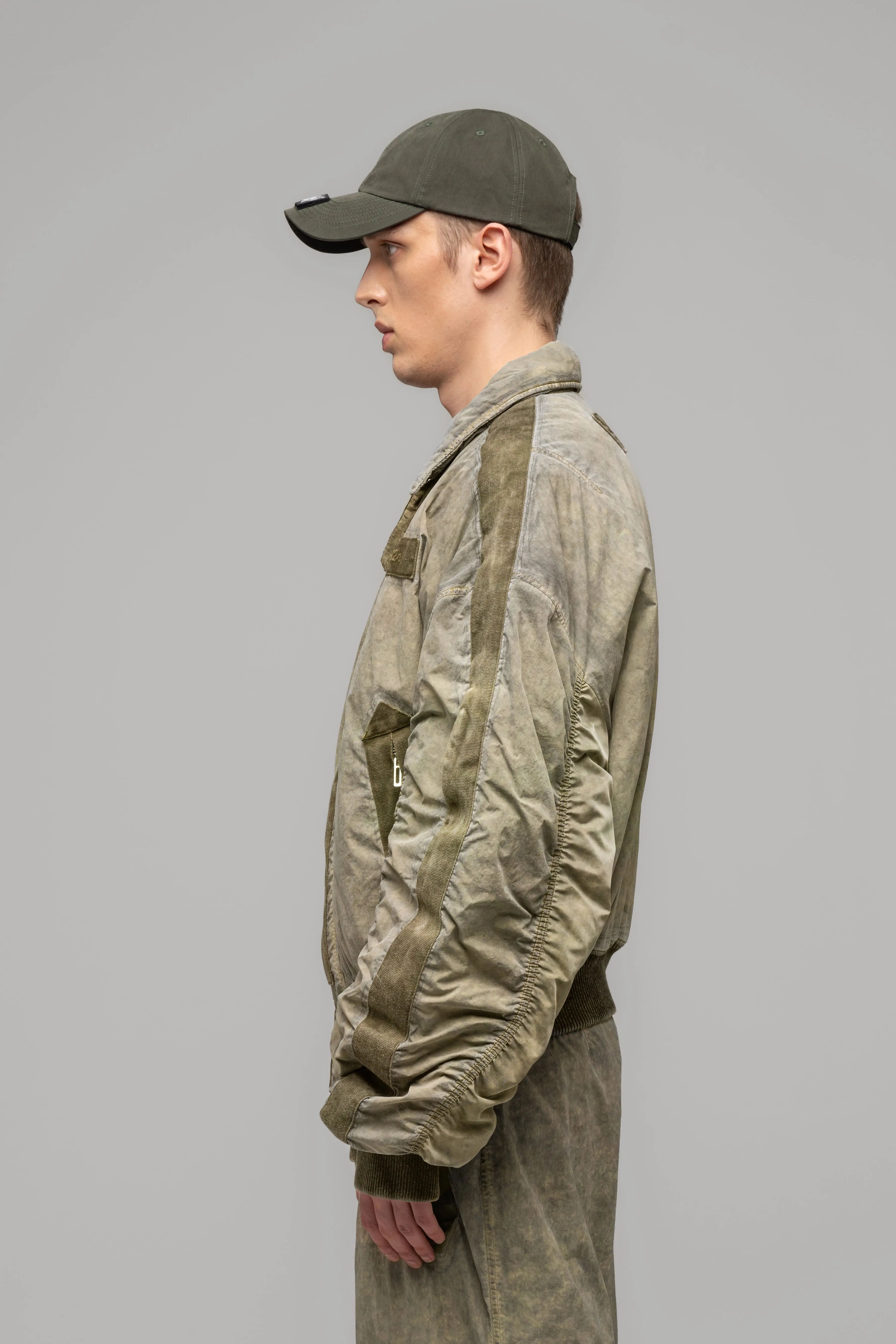 "CLAY" UTILITY BOMBER JACKET