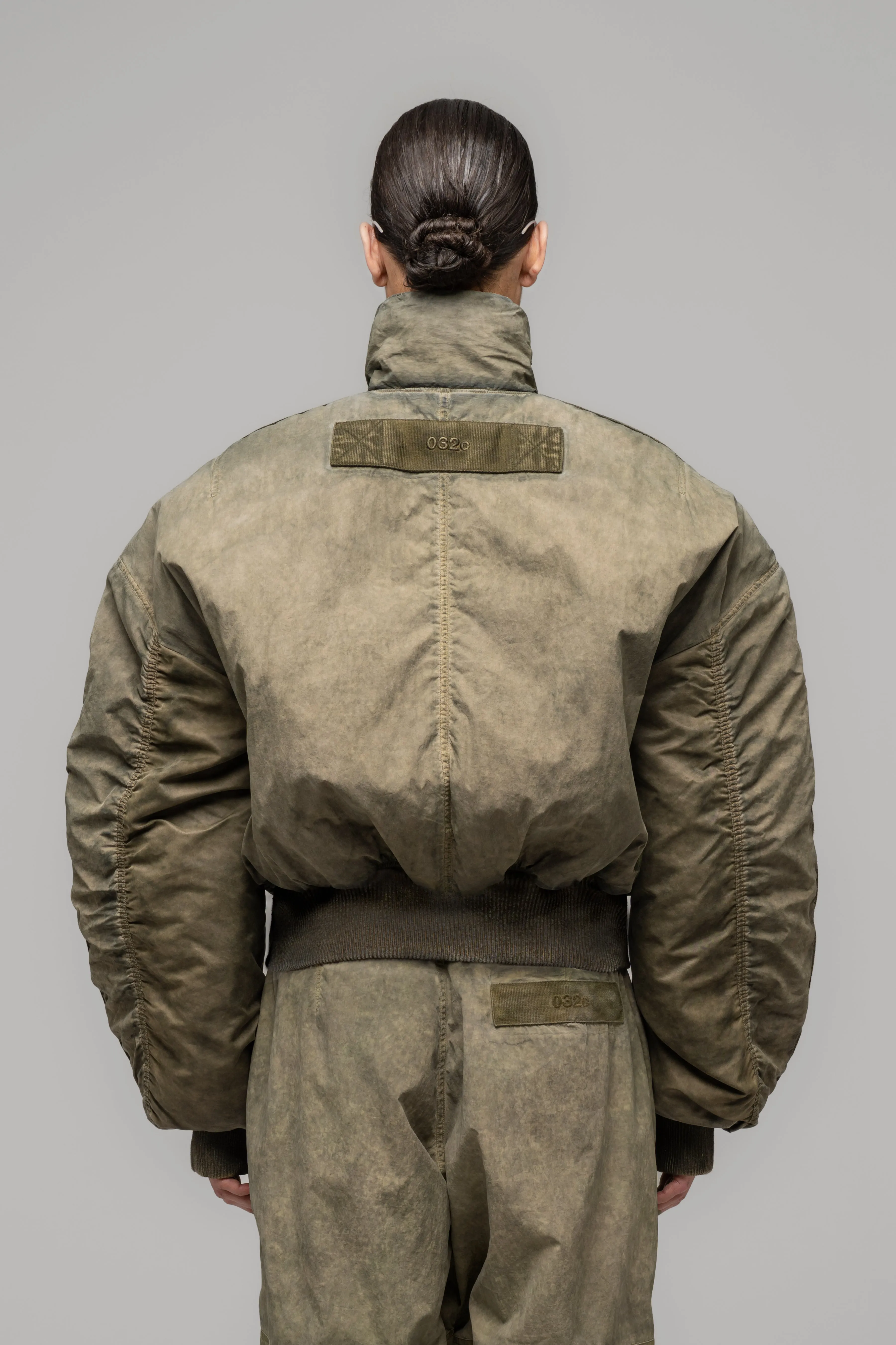 "CLAY" UTILITY BOMBER JACKET