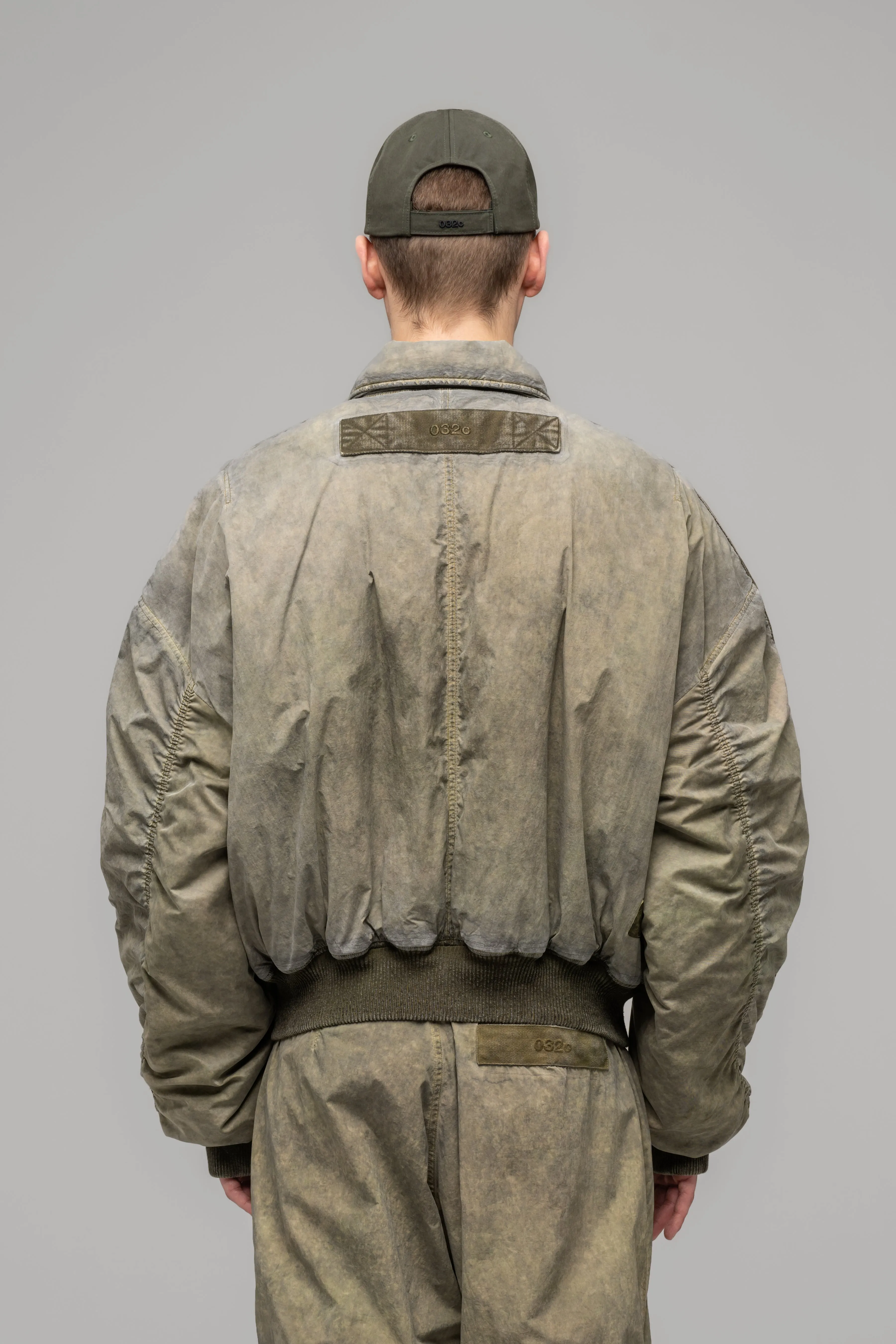 "CLAY" UTILITY BOMBER JACKET