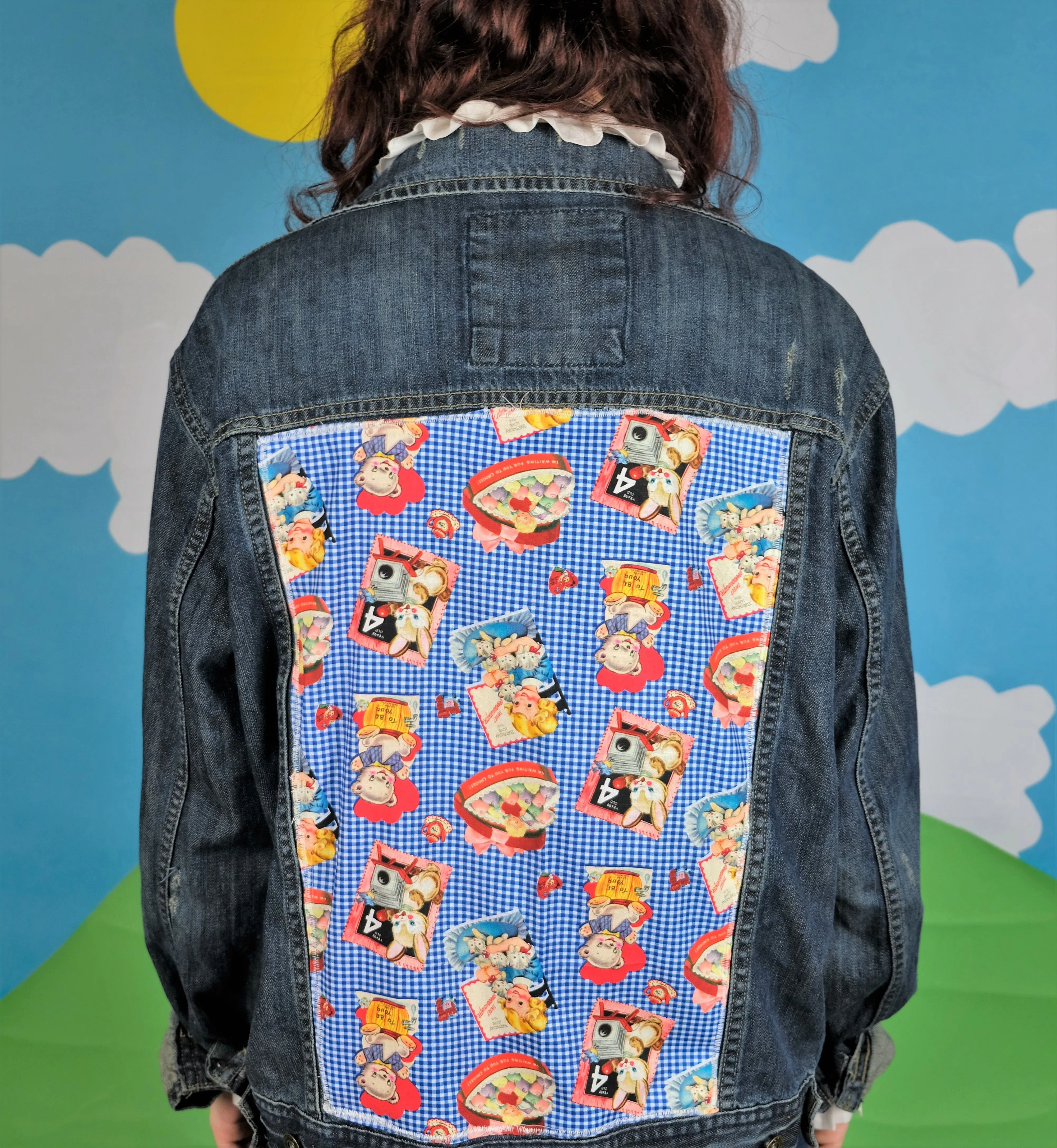 Reworked Teddy bear Jacket - M