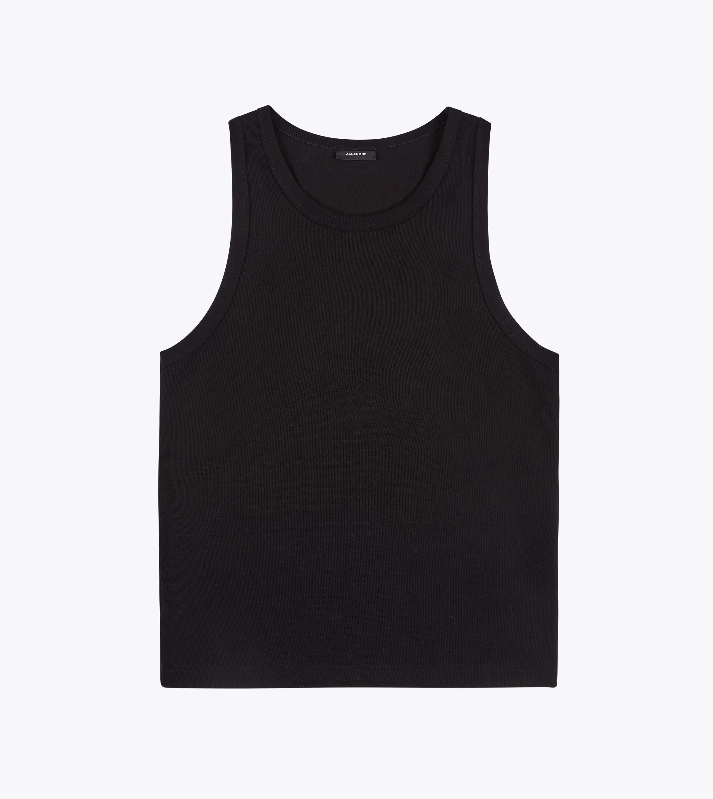 Rib Tank Black