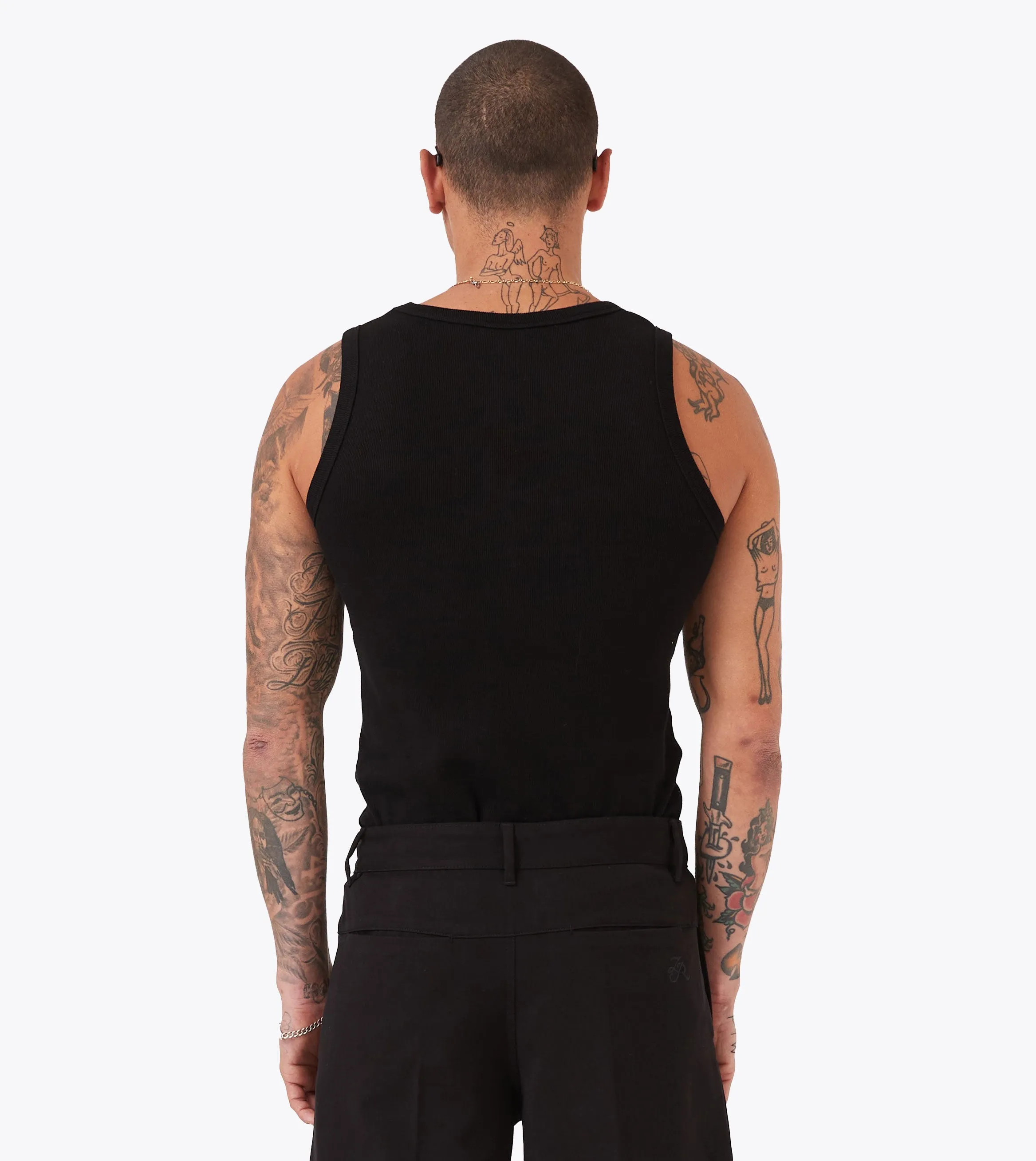 Rib Tank Black