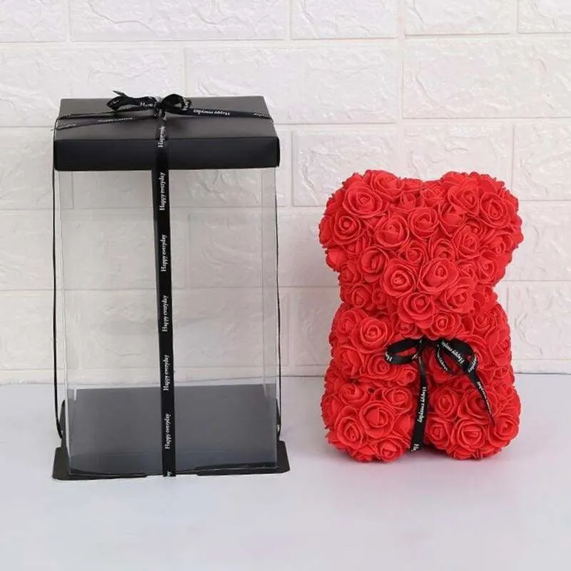 Rose Teddy Bear Valentines Gift Just For You