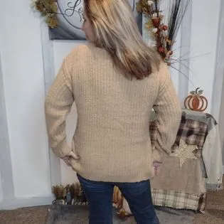 Sandy Twisted Front Detail Sweater