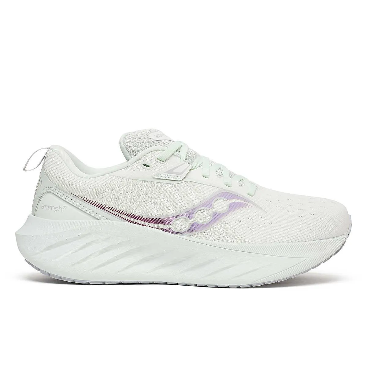 Saucony Women's Triumph 22 Running Shoe White/Foam